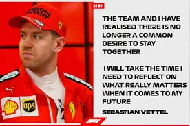 维特尔推倒F1车手市场的多米诺骨牌，而法拉利的最终目标还是舒马赫图片