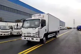 4米2蓝牌五十铃KV600冷藏车（图）最合适的就是最好的食品保鲜车图片