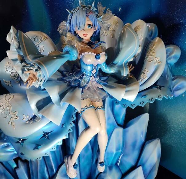 蕾姆等身手办展出了,拉近距离看有惊喜,也有失望