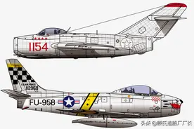 撕碎空中纸老虎，斩落戏精附体的双料王牌，记53年大堡空战始末图片