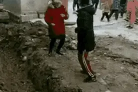 动图：君子动口不动手图片