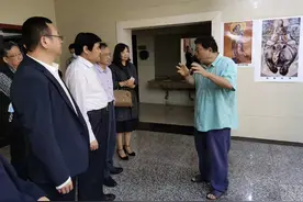 秦东魁在西北大学交流中华文化图片