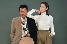 古天乐与宣萱又穿“情侣装”，两人气质状态不减当年，CP感十足图片