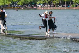 杭州：西湖水，浪打浪！图片