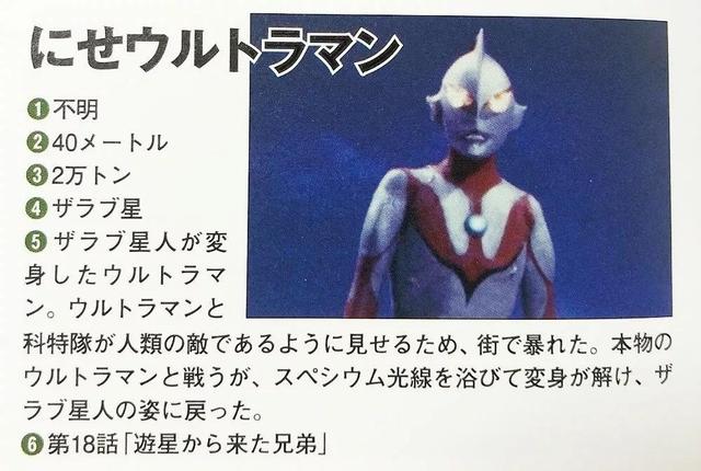 初代奥特曼怪兽图鉴