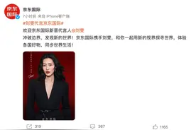京东国际宣布国际超模刘雯担任品牌代言人图片