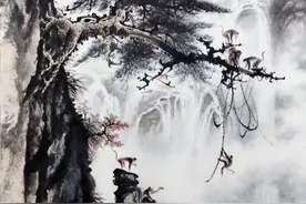 山水画中松树的人文寓意，你知道吗？图片