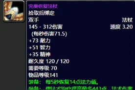 魔兽世界：P3黑暗神殿治疗金团最贵装备榜单，款款直戳天花板图片