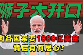 印度狮子大开口，张口就索要1000亿美金，背后究竟有什么秘密？图片