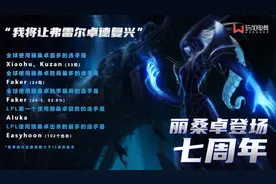 英雄联盟：冰女七周年数据——Faker是使用丽桑卓胜率最高的选手图片