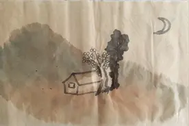 幽幽古刹千年钟，都是痴人说梦——徐清飙庚子书画欣赏图片