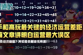 一篇文章讲明白云顶之弈新手和高玩最关键的经济运营差距图片