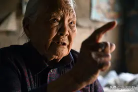 101岁长寿奶奶，结婚5年才生孩子，习惯过苦日子，说话极富智慧理图片