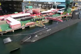 日本自卫队“清龙”号潜艇服役图片