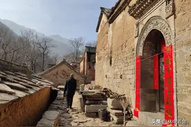 林州皇后村，第五批中国传统村落，春节期间人超多，免费好玩有料图片