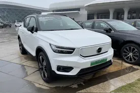 探馆｜对抗Model Y几分胜算？XC40纯电版现身海口车展图片