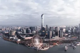 江苏第一高楼——450m“苏州国金中心”跃出全新天际线图片