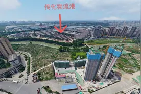 新都传化物流园区已开展搬迁，该片区将规划为住宅、商业及中小学图片