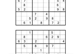 小学数学 九宫格数独专项训练图片
