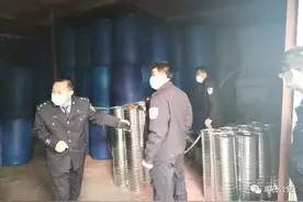 离石：男子非法储存香蕉水109桶被行政拘留图片