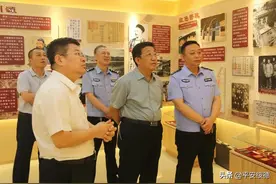 榆林市党史学习教育第二巡回指导组来绥德县公安局检查指导工作图片