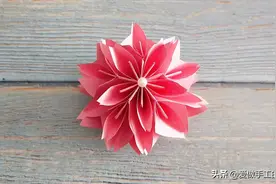 唯美樱花花球折纸教程，简单好看，快来试试图片