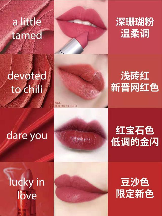 mac十大最好看色号推荐（对MAC的口红毫无抵抗力24种神仙口红色号）