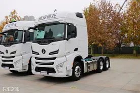 660大马力，全车盘刹，陕汽德龙X6000牵引车卖52.8万图片