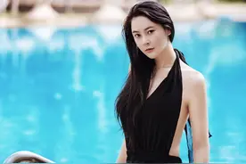 她是模特界的“苏妲己”，如今在《神剑三少爷》中饰演反派女一号图片