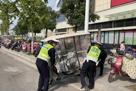 我为群众办实事 | 郑州公安持续开展机动车、非机动车违法停放专项整治行动图片