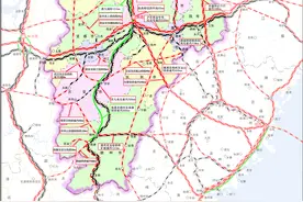 江西地图 江西省铁路规划示意图图片