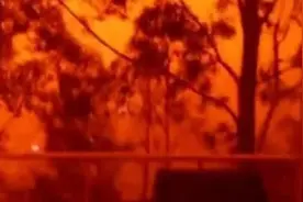 世界上恐怖而诡异的血雨图片