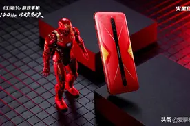 红魔5G火星红配色图赏，经典的红黄组合撞色，爱你三千遍配色？图片