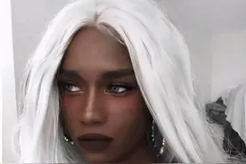 非洲“最美黑人女孩”，因为颜值太高，家人从不敢让她独自外出图片