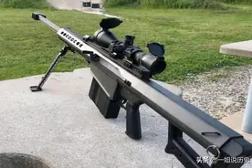 巴雷特又称之为“大炮”，真实威力有多大？防弹衣跟纸糊一样图片