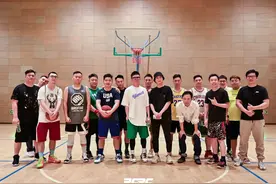 PCRC华南分会28名会员篮球友谊赛图片