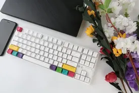 简约风格，实用设计！黑爵K870T蓝牙双模机械键盘图片