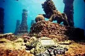 海底真的有人居住吗？海南海底发现72座村庄，仍有生活迹象图片