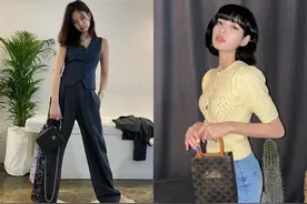 BLACKPINK手袋女王！Jennie、Lisa名包大比拼图片