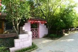 看山望水，心怡田园，周至水街爱在路上感味清新与文化图片