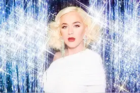 挺八个月孕肚为线上毕业礼献唱辣舞，凯蒂佩芮被称为史上最美孕妇图片