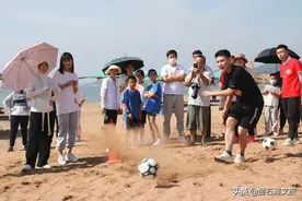 燃烧你的卡路里 今天的十里黄金海岸趣味十足图片