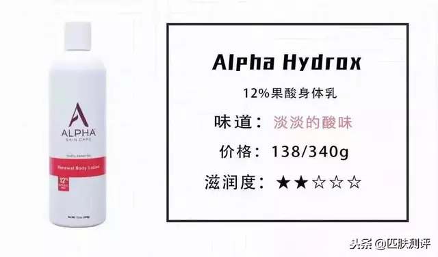 果酸身体乳去毛囊角化