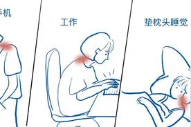 低头族注意咯！颈椎问题还可能引发高血压图片