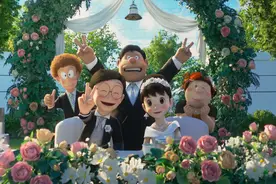 等了50年，终于看到大雄和静香结婚了！30岁的我止不住的泪流满面图片