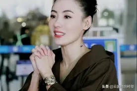 张柏芝状态真好，穿军绿色风衣年轻减龄，40岁依旧没有岁月痕迹图片