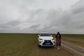大连女司机单车独立自驾大草原，美食美景，坑洼路轻松超过男司机图片