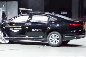 帕萨特再战中保研！A柱竟然硬了图片