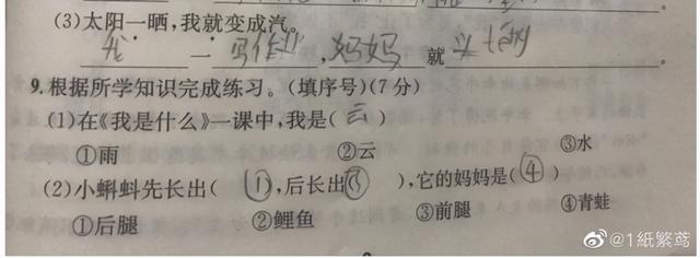 “即使爸爸再忙，也会抽空看美女。”看了娃造的句我笑到打鸣