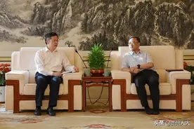陈鸣明带队到陕西省开展全国优强民营企业助推贵州发展大会暨2020全球贵商大会招商考察推介图片